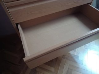 Cómoda 7 cajones madera