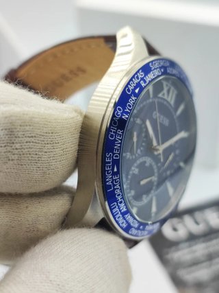 Reloj Guess U1262G1 Azul Marrón