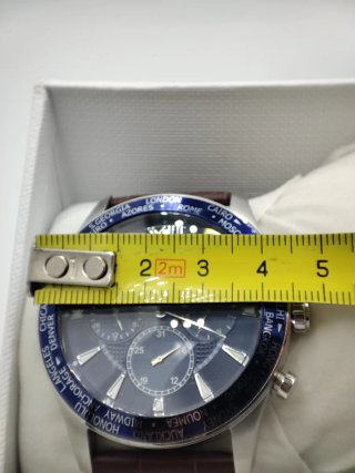 Reloj Guess U1262G1 Azul Marrón