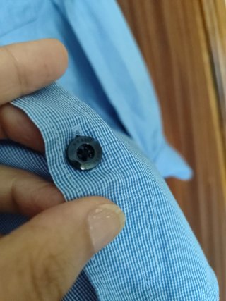 Camisa Hugo Boss Niño Azul