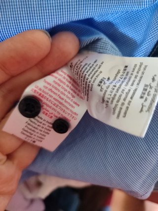 Camisa Hugo Boss Niño Azul