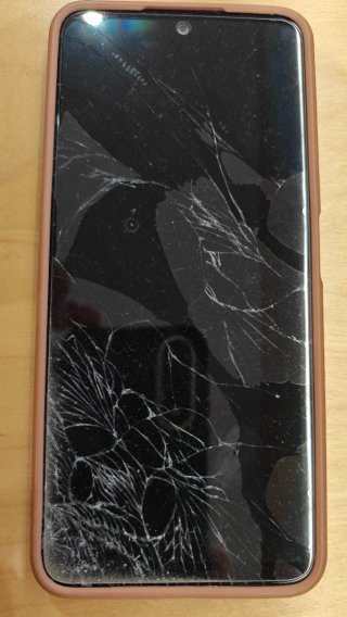 Xiaomi Redmi Note 12 5G con pantalla rota