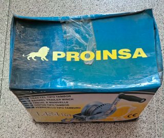 Tractel Tambor Proinsa 1454 Kg cable 5,5mm/ 10m.