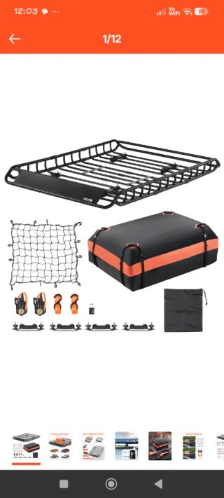 Baca portaequipajes + maleta impermeable
