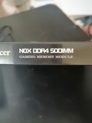 RAM Apacer NOX DDR4 16Gb sodimm 3200 CL20 NUEVA.