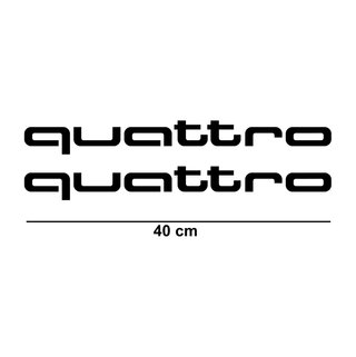 Pegatina Audi Quattro.
