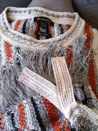 Top de punto chaleco largo Massimo Dutti talla XS