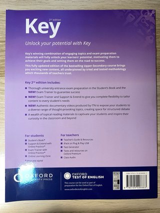 Key Bachillerato 2e 2 Student Book (Spain)