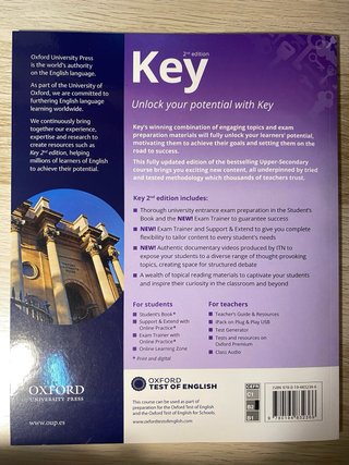 Key Bachillerato 2e 2 Student Book (Spain)