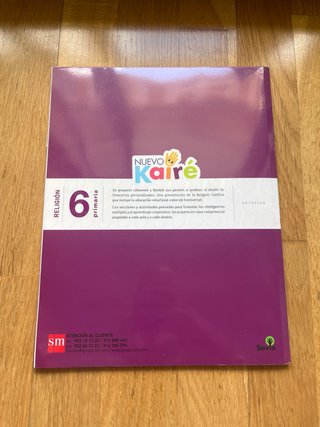 Religión católica, 6 Primaria Nuevo Kairé
