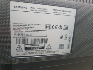 Samsung 50” 4K UHD Smart TV