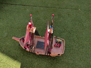 Barco Pirata Playmobil con Figuras