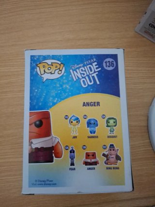 Funko Pop! Anger #136 Inside Out SDCC 2015