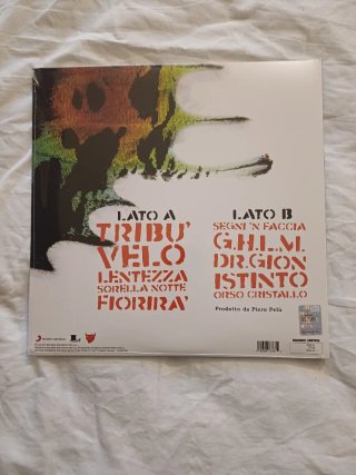 Piero Pelù In Faccia Vinile Autografato
