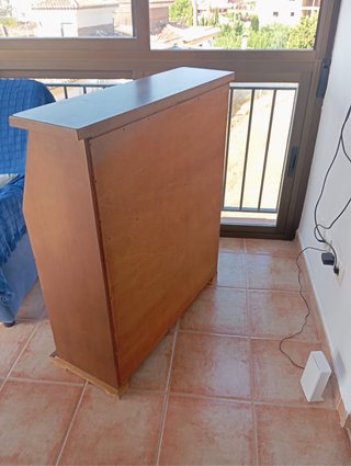 Mueble escritorio de madera
