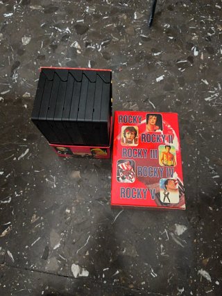 Cofre Saga Rocky VHS I-IV