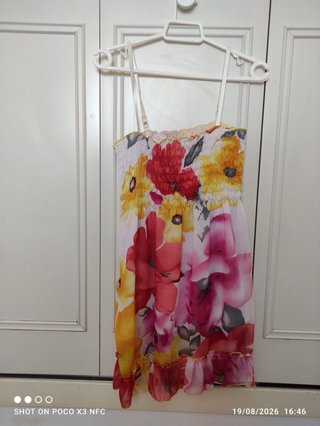 Vestido estampado floral