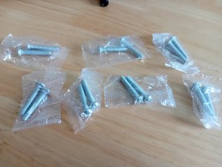 Tiradores negros para muebles (pack 7)
