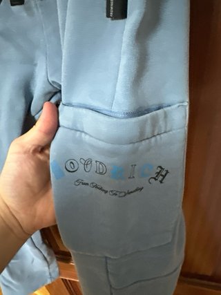 Pantalón Chándal Hoodrich Azul Claro Talla M