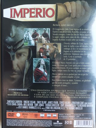 DVD Imperio (2005) - Miniserie)
