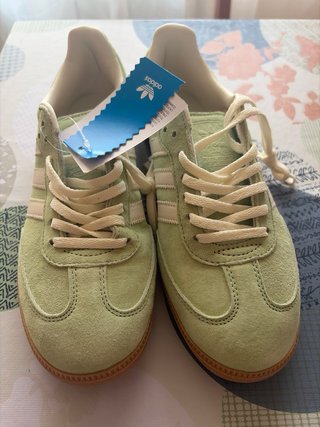 Adidas Samba Verde y Blanco
