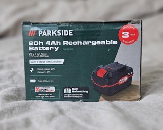 Batería Parkside 20V 4Ah PAP 20 B3 Nueva
