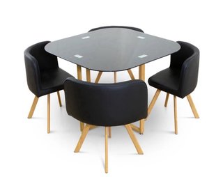 Mesa de cocina y 4 sillas diseño( sin abrir)
