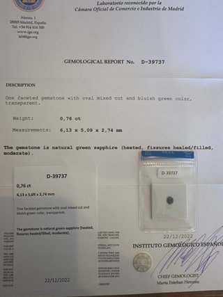 Lote de diamantes y zafiros para joyería