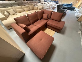 Sofá Chaiselongue 4 Plazas + Puff