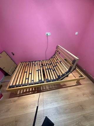 Somier eléctrico 90x190cm.  Ayuda a incorporarse