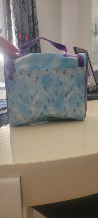 Bolso Frozen azul y morado