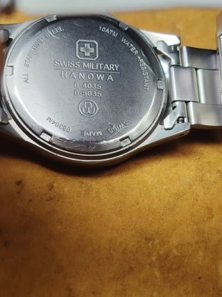 Reloj Swiss Military Hanowa Negro