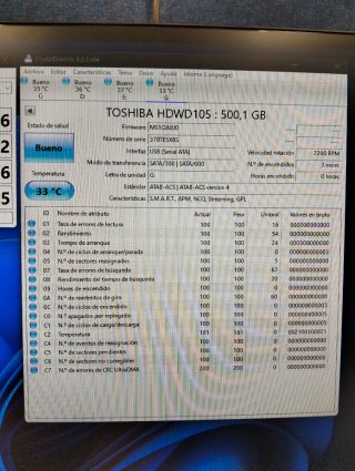 HDD 500GB Toshiba P300 7200rpm SATA III