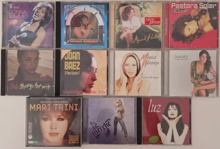 Lote Colección CD Música (+ 60 discos)