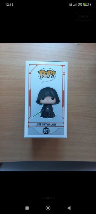 Funko Pop Star Wars Luke Skywalker 501 Glow Dark