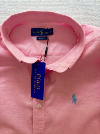 Camisa Polo Ralph Lauren Rosa