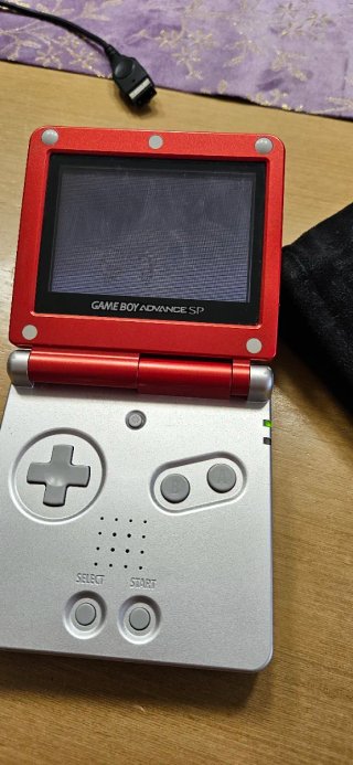 Game Boy Advance SP Edición Mario Roja