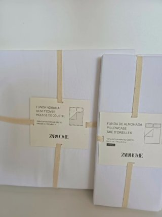 Juego Sábanas Zara Home Algodón 150cm
