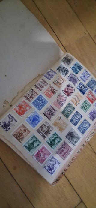 Álbum sellos antiguos variados