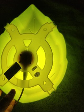 Luz LED Verde Hoja