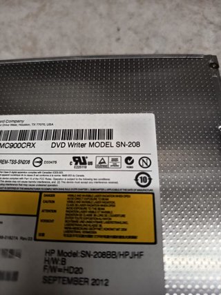 Masterizzatore DVD Slim SATA HP Interno