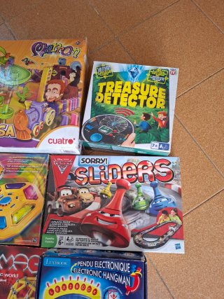 Lote de 9 juegos de mesa infantiles