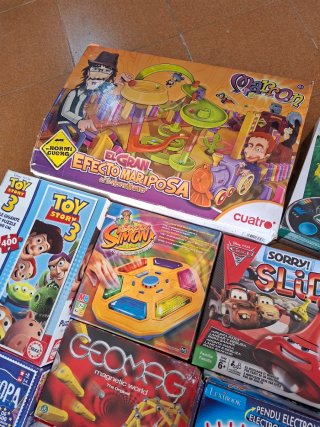 Lote de 9 juegos de mesa infantiles