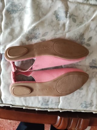 Zapatos Suite Blanco Rosa Talla 39