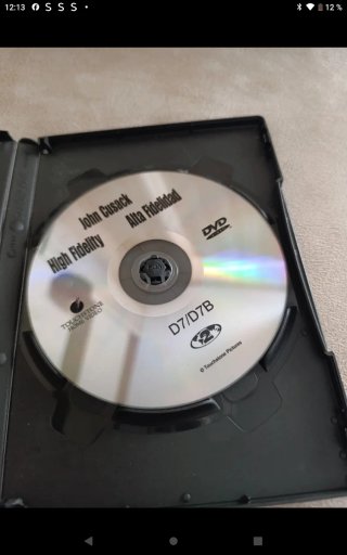 DVD Alta Fidelidad John Cusack