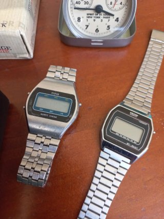 Lote Relojes Antiguos TVG, Seiko, Titus