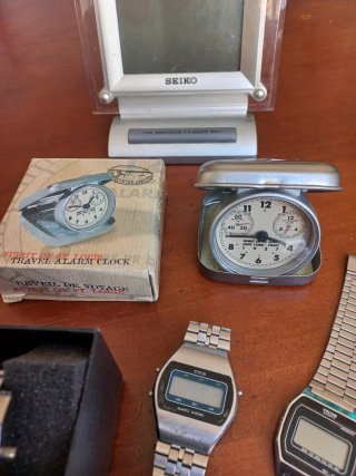 Lote Relojes Antiguos TVG, Seiko, Titus