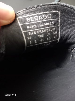 Scarpe Sebago Nere Uomo Taglia 43