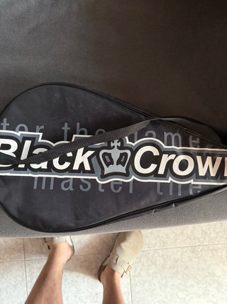 Pala Padel Black Crown Piton 1.0