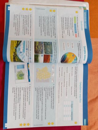 Libro de texto, Ciencias Sociais 5 de primaria.